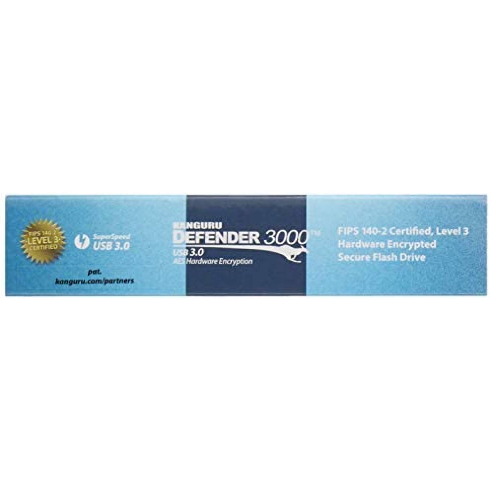 Memoria USB Flash Drive Kanguru Solutions de 16GB -Gris