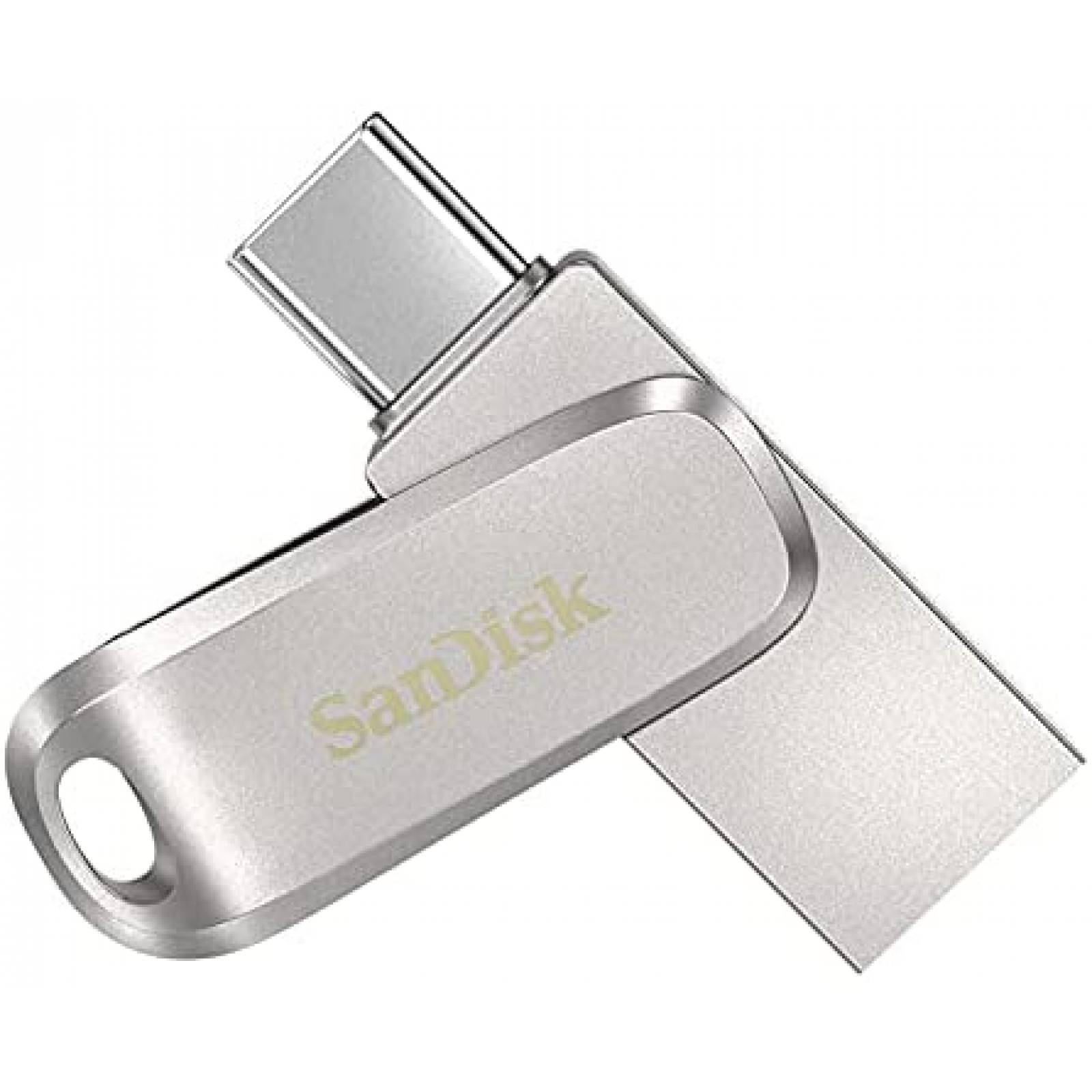 Memoria USB SanDisk de 1 TB tipo C 150 Gbps -Plata