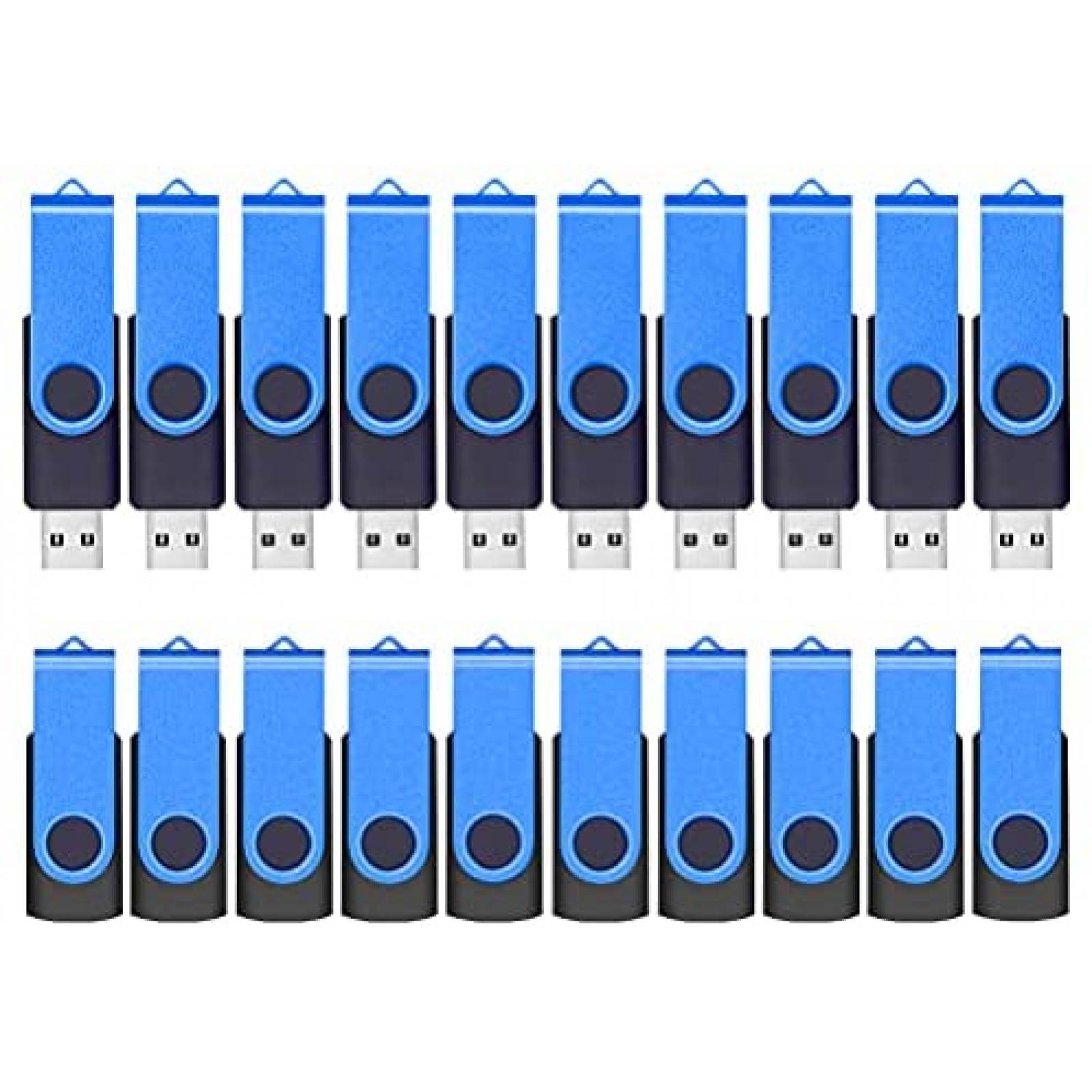 Memoria USB Flash Drive Ablaze USB Tipo A 2GB 20 Pzs -Negro