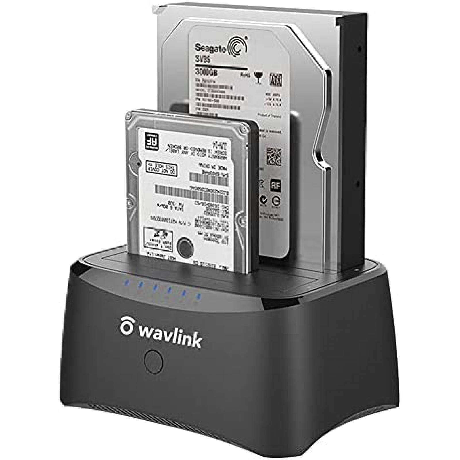 Disco Duro Externo WAVLINK USB3.0 a SATA I/II/III Plata