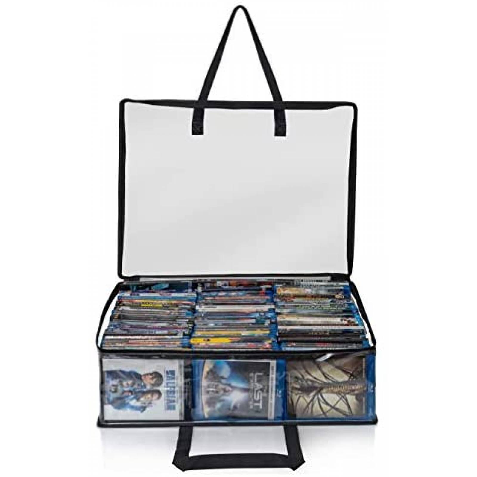 Organizador de estuches Besti 2 bolsas -Transparente