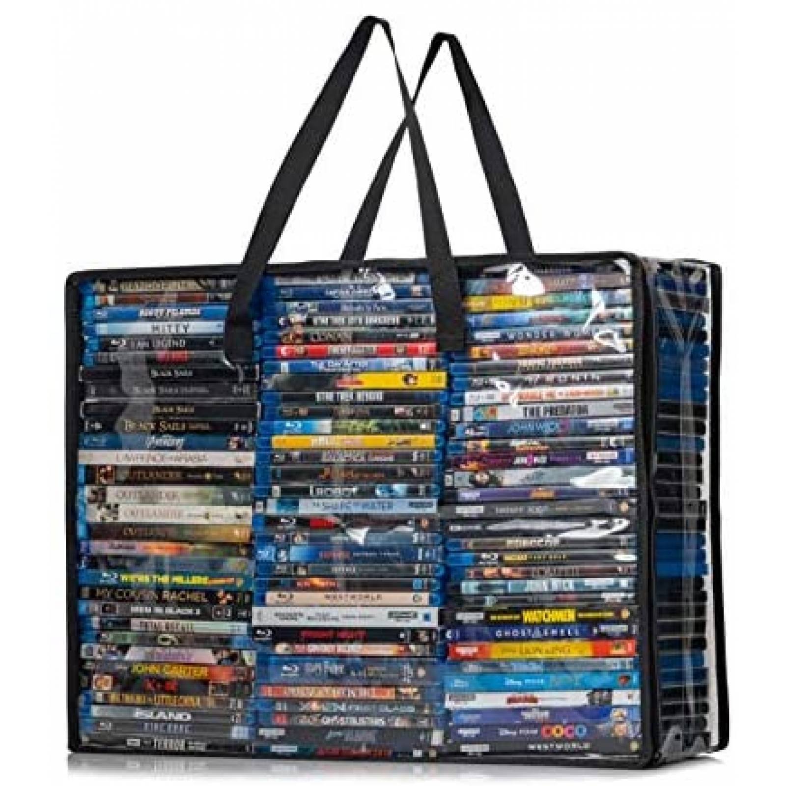 Organizador de estuches Besti 2 bolsas -Transparente