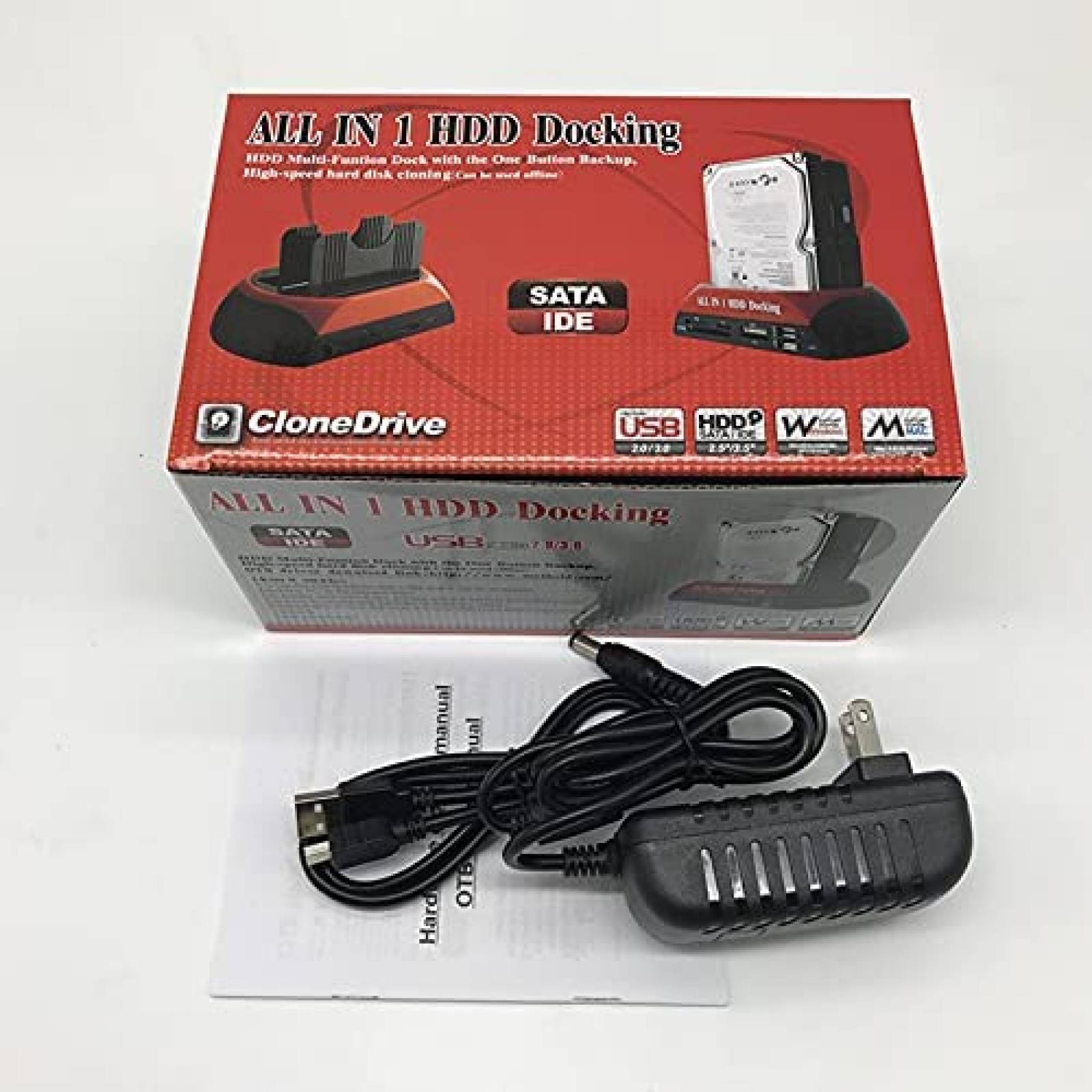 Estacion de Acoplamiento para Disco Duro RIWPKFH USB a SATA