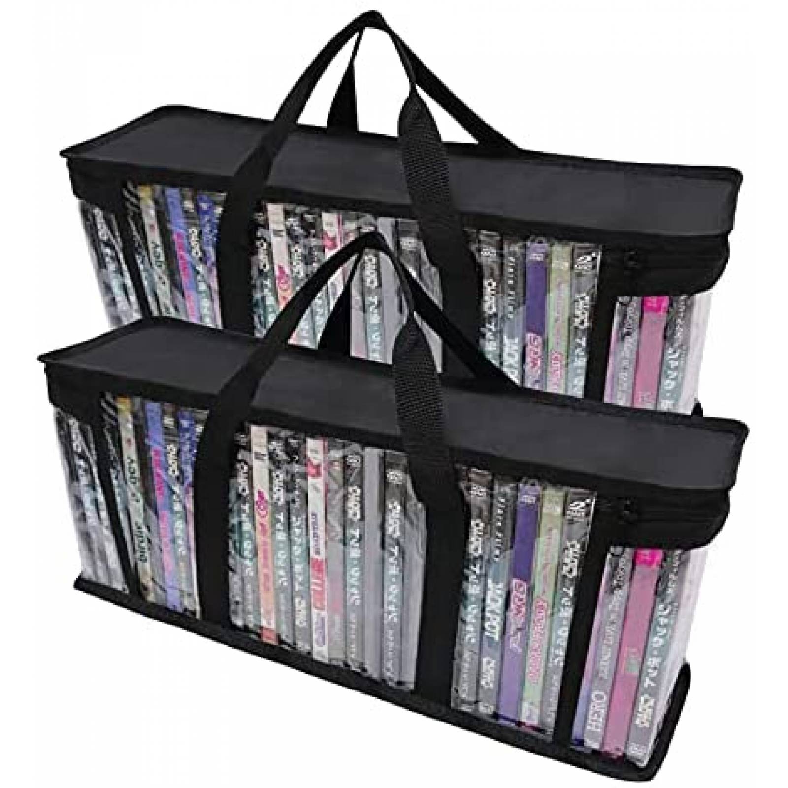 Pack bolsas para guardar DVD WEARTER X2 -transparente
