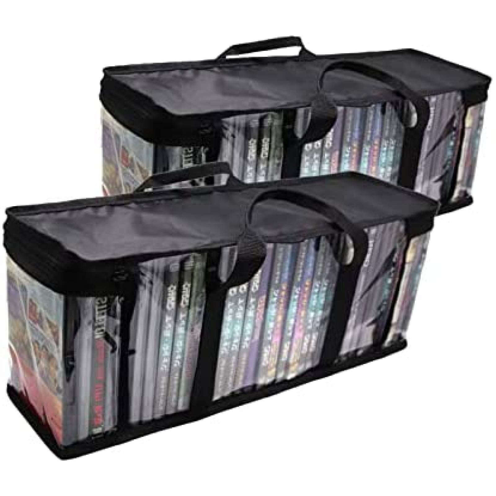 Pack bolsas para DVD DABLUE X2 para 60 -Transparente