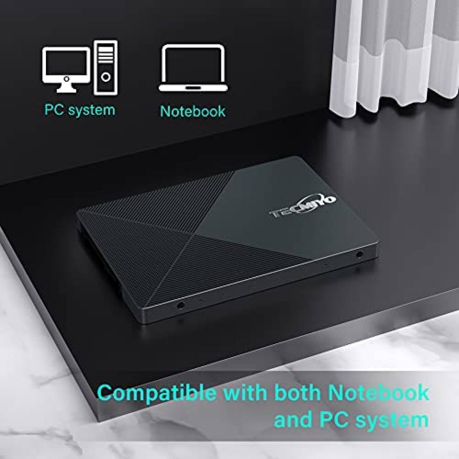 Unidad de Estado Solido Interna TECMIYO 120GB -Gris