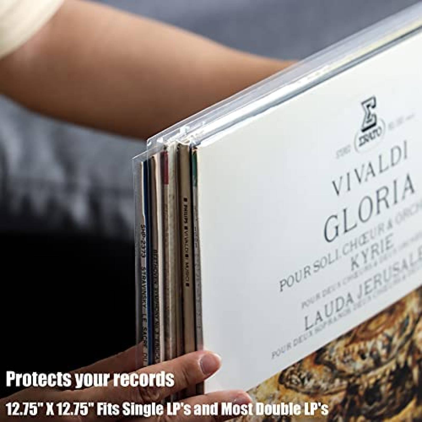 Protector Discos Vinyl POPGIFTU Plastico 12" 30 unidades