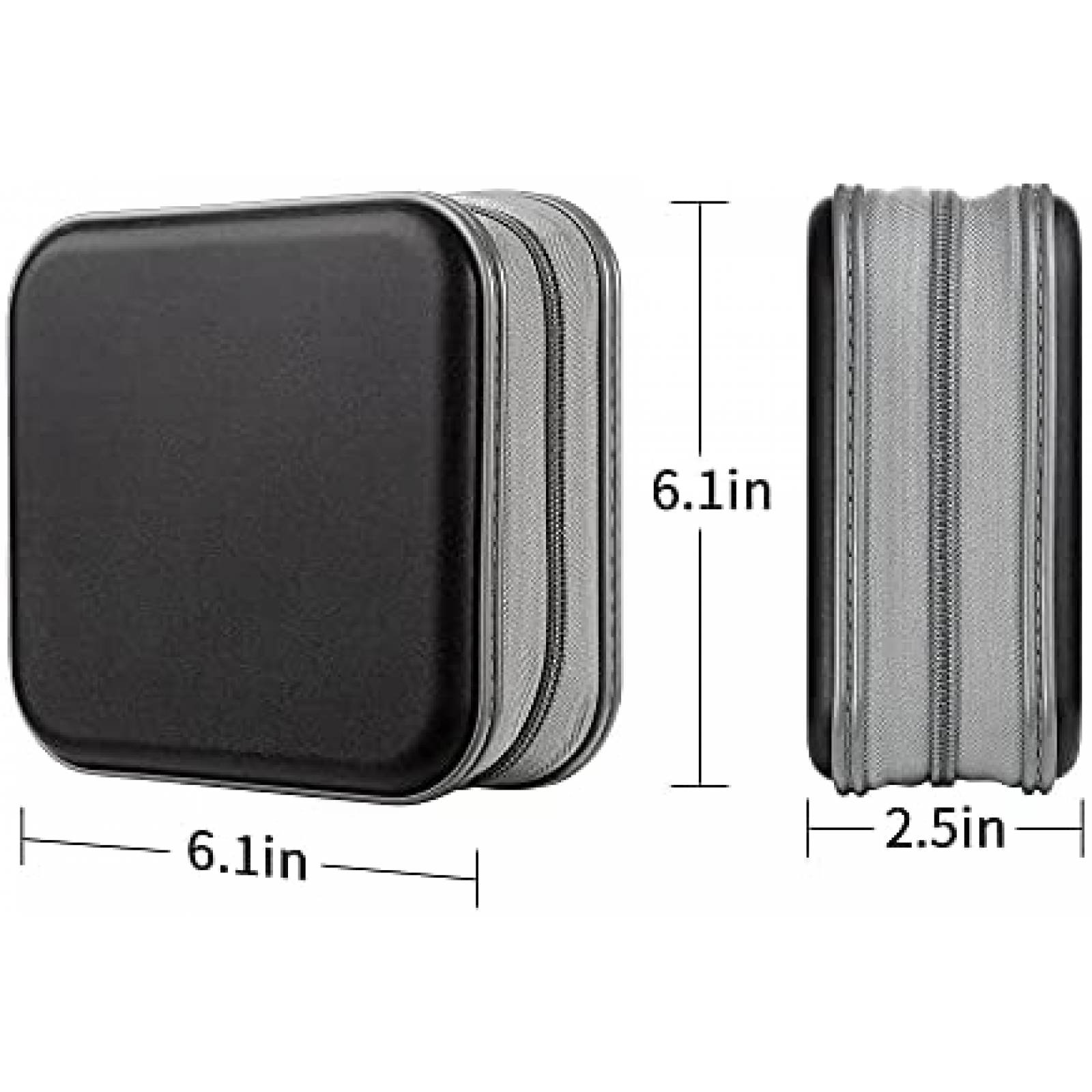 Estuche para DVD y CD LIOVODE Capacidad de 48 plastico duro