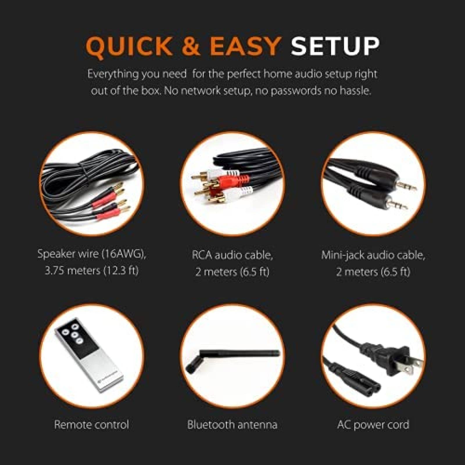 Bocinas Inalambricas Audioengine A5+ Plus Bluetooth -Bamboo