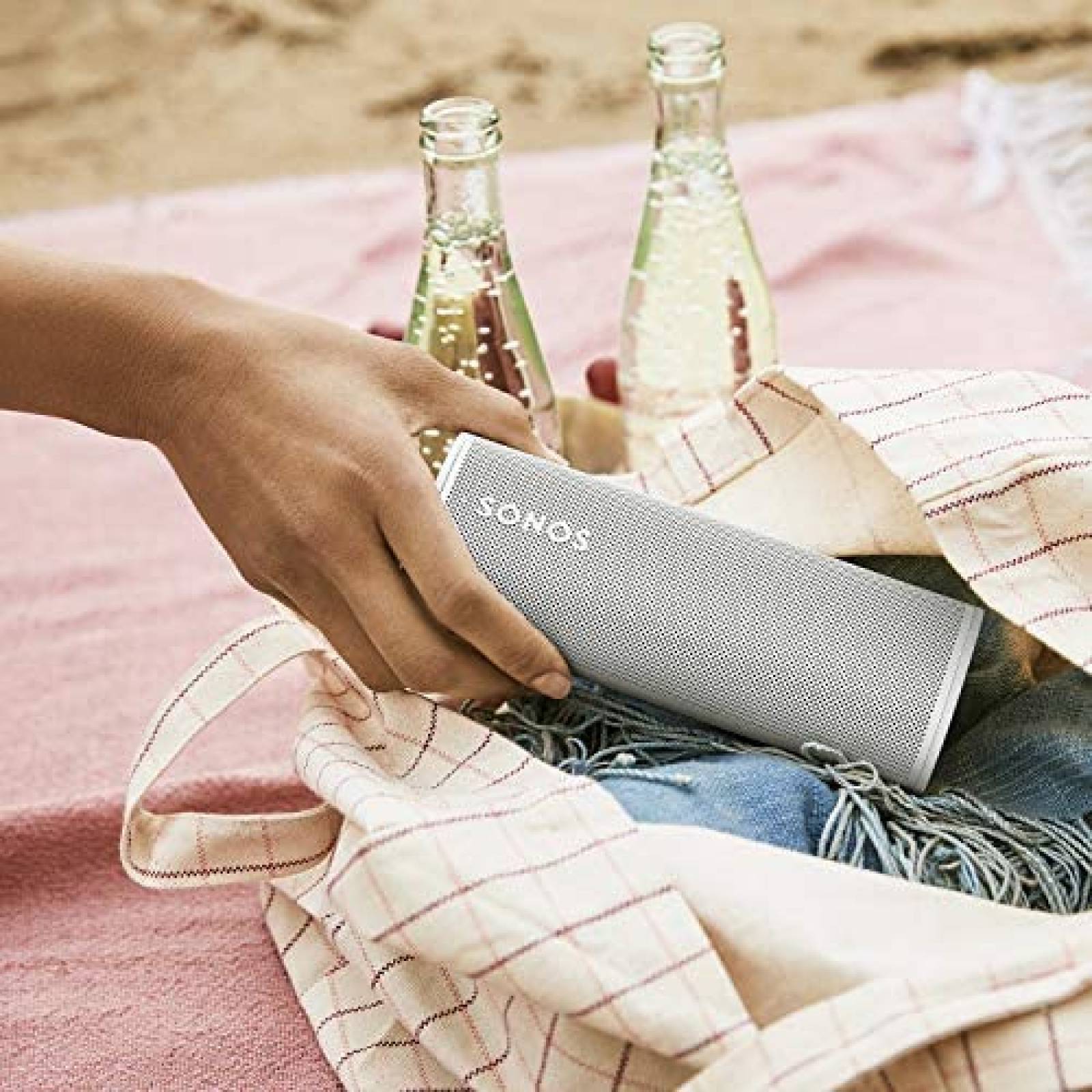 Bocina Sonos Bluetoothh WiFi Compatible con Alexa -Blanco