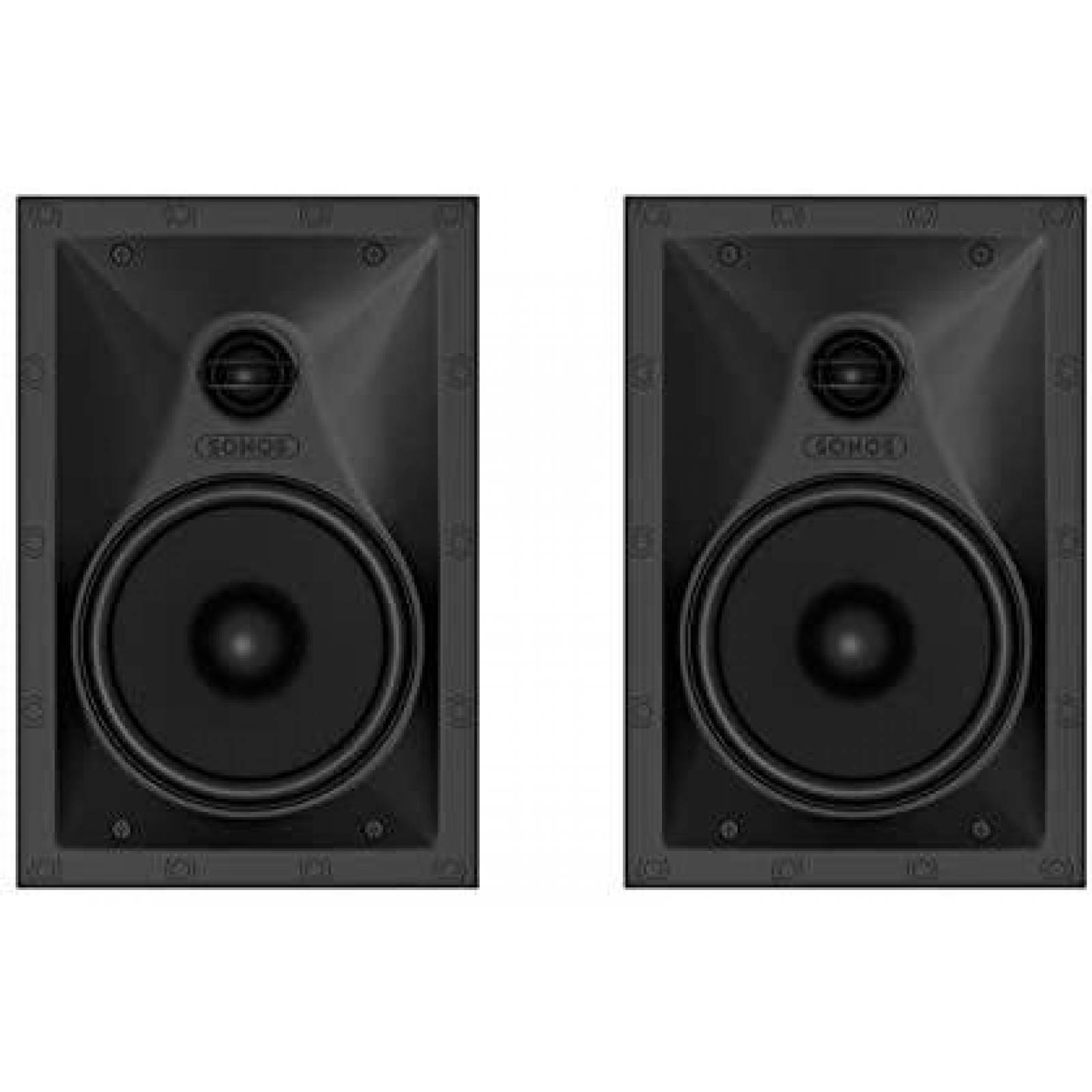 Par de Bocinas Sonos Arquitectonicas Montables a Pared