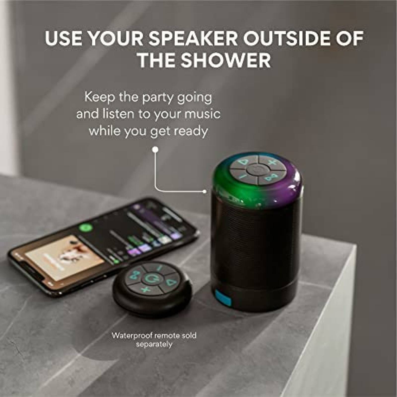 Bocina de Ducha Ampere Funciona con Energia Hidroelectrica