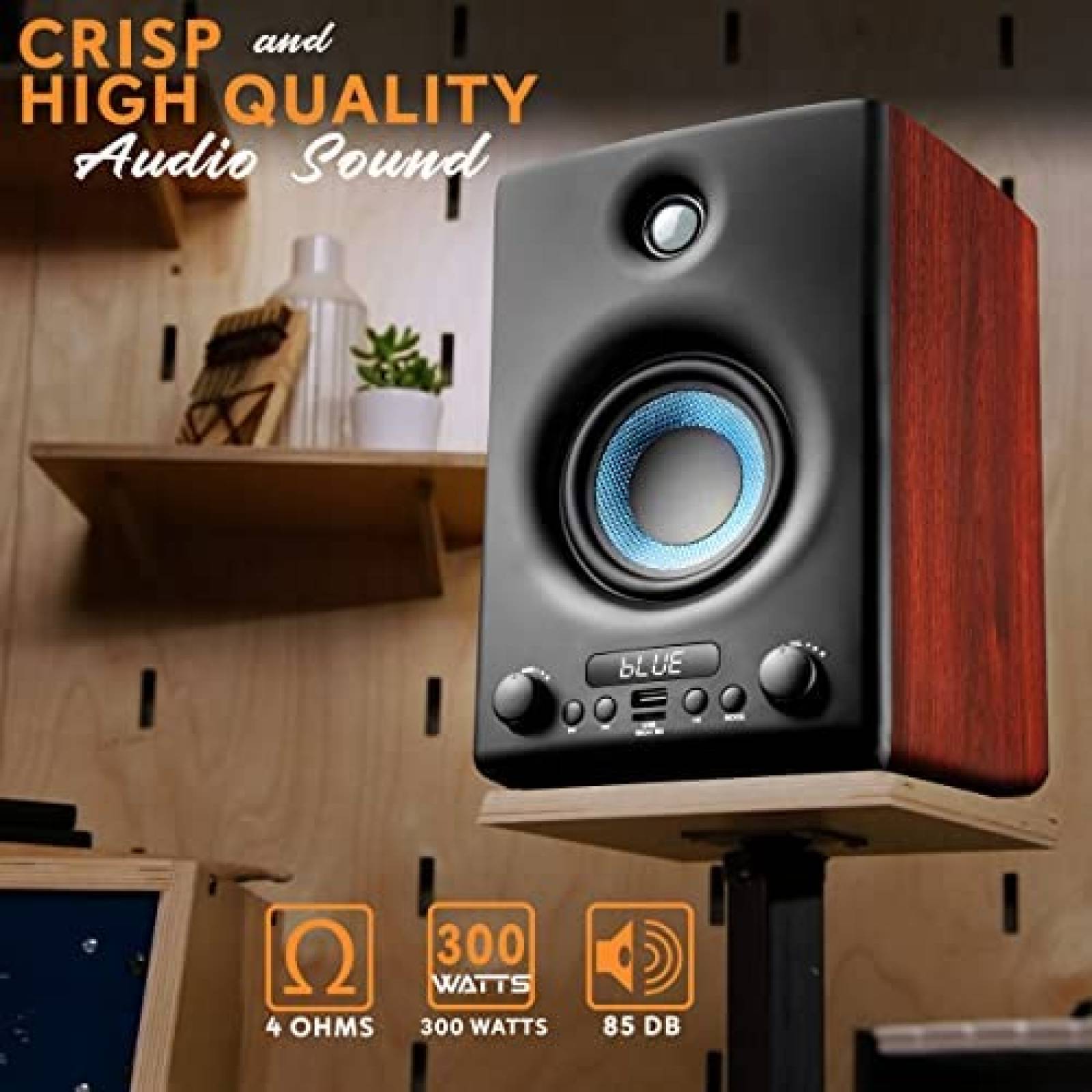 Sistema De Altavoces Pyle 300W Sonido De Calidad Profesional