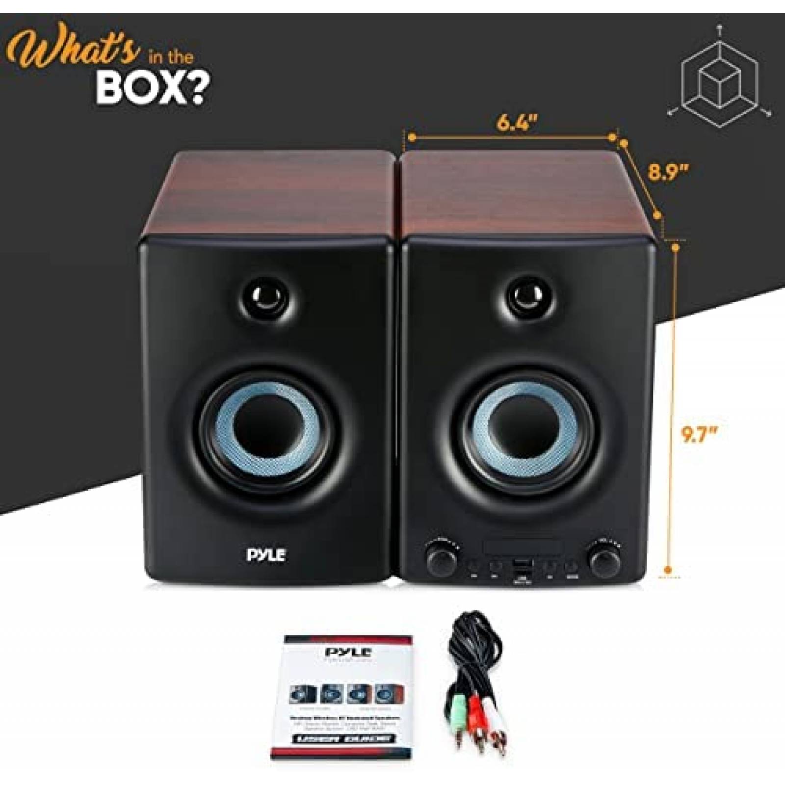 Sistema De Altavoces Pyle 300W Sonido De Calidad Profesional