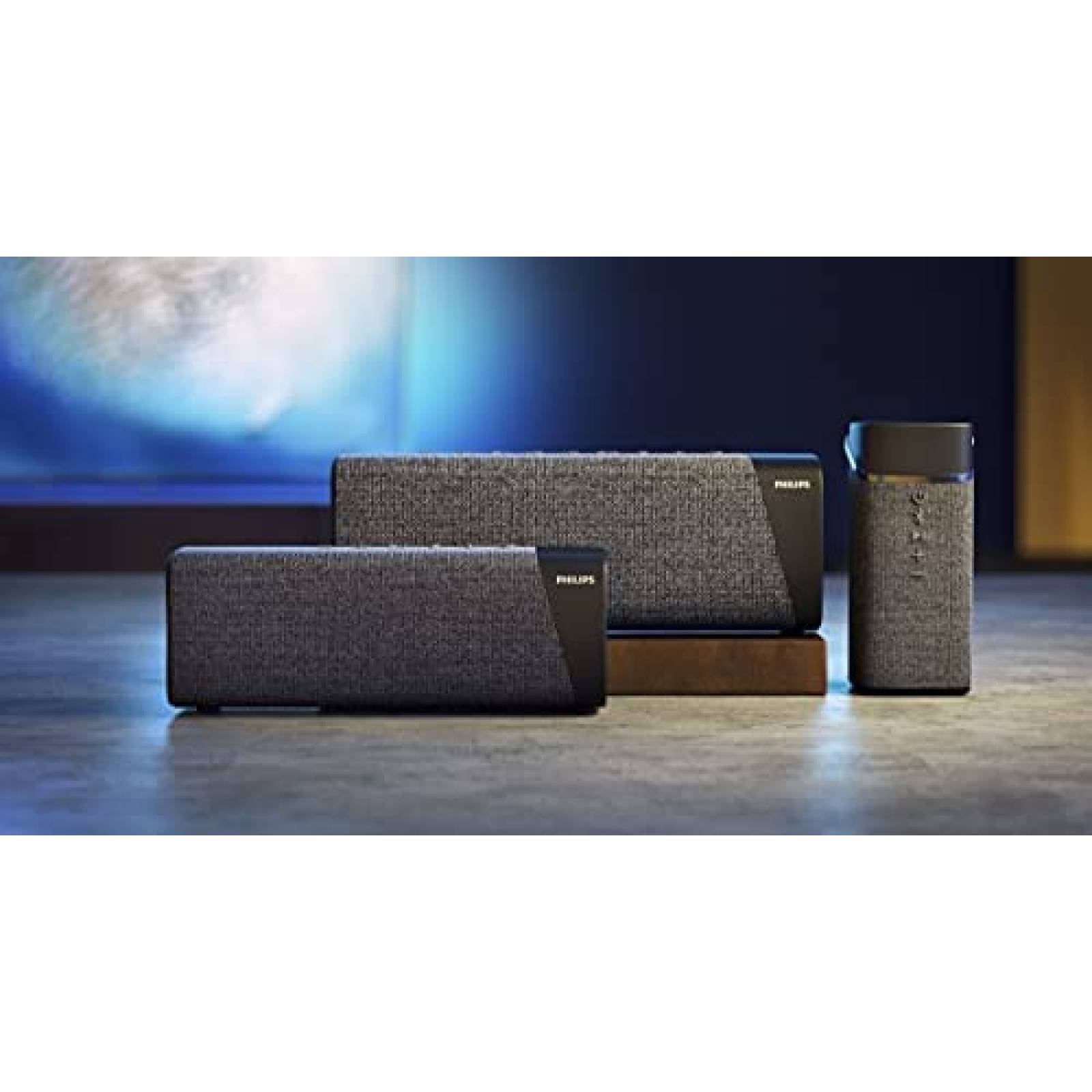 Bocina Portatil Philips Audio S7505 IPX7 Bluetooth -Negro