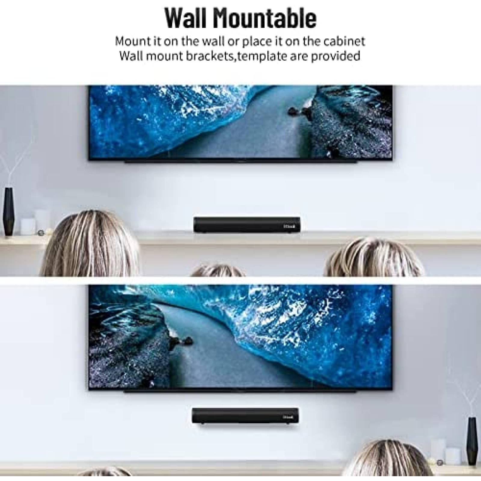 Barra de Sonido LITTOAK SE04 para TV con Bluetooth 5.0