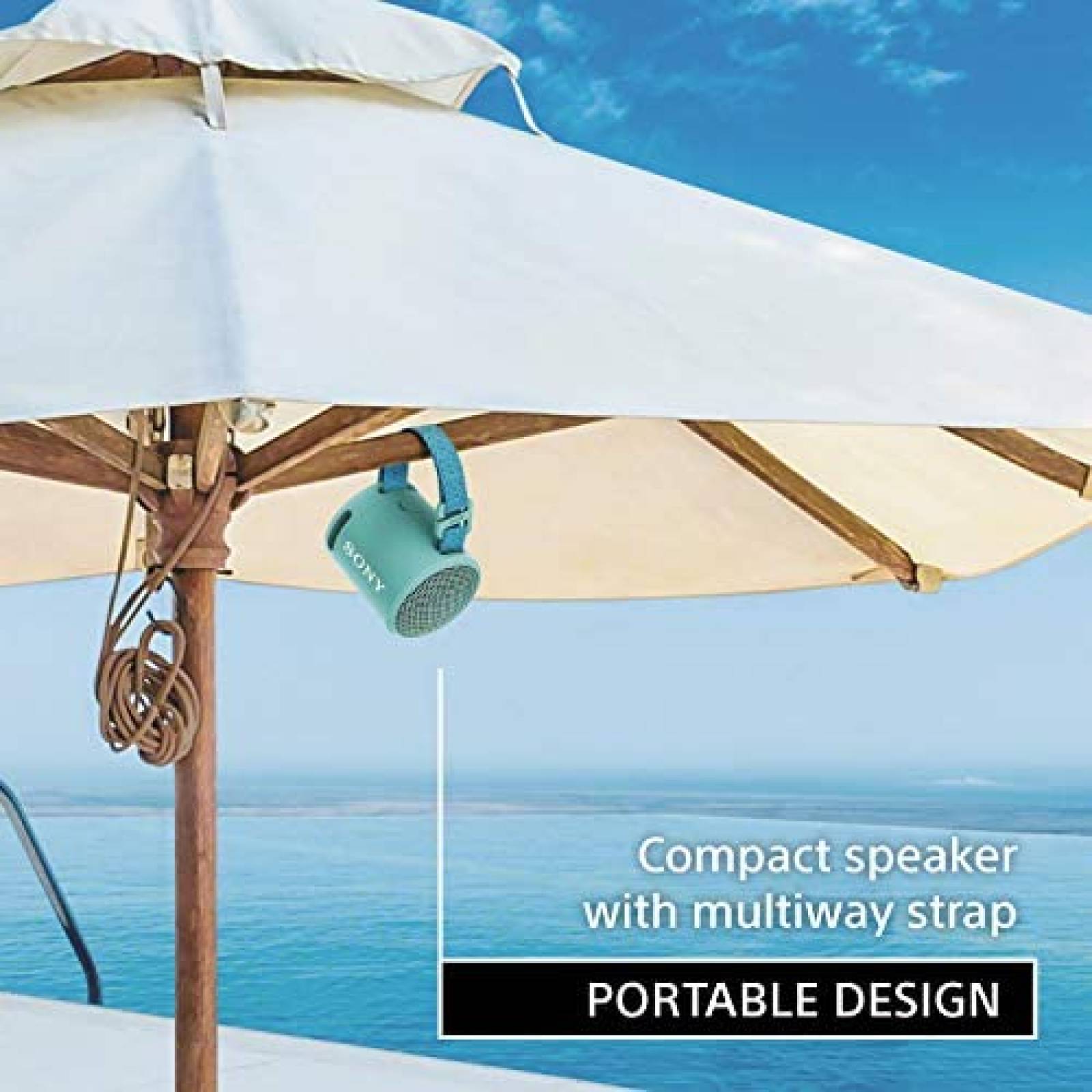 Bocina Portatil Sony SRS-XB13 IP67 Extra Bass -Celeste