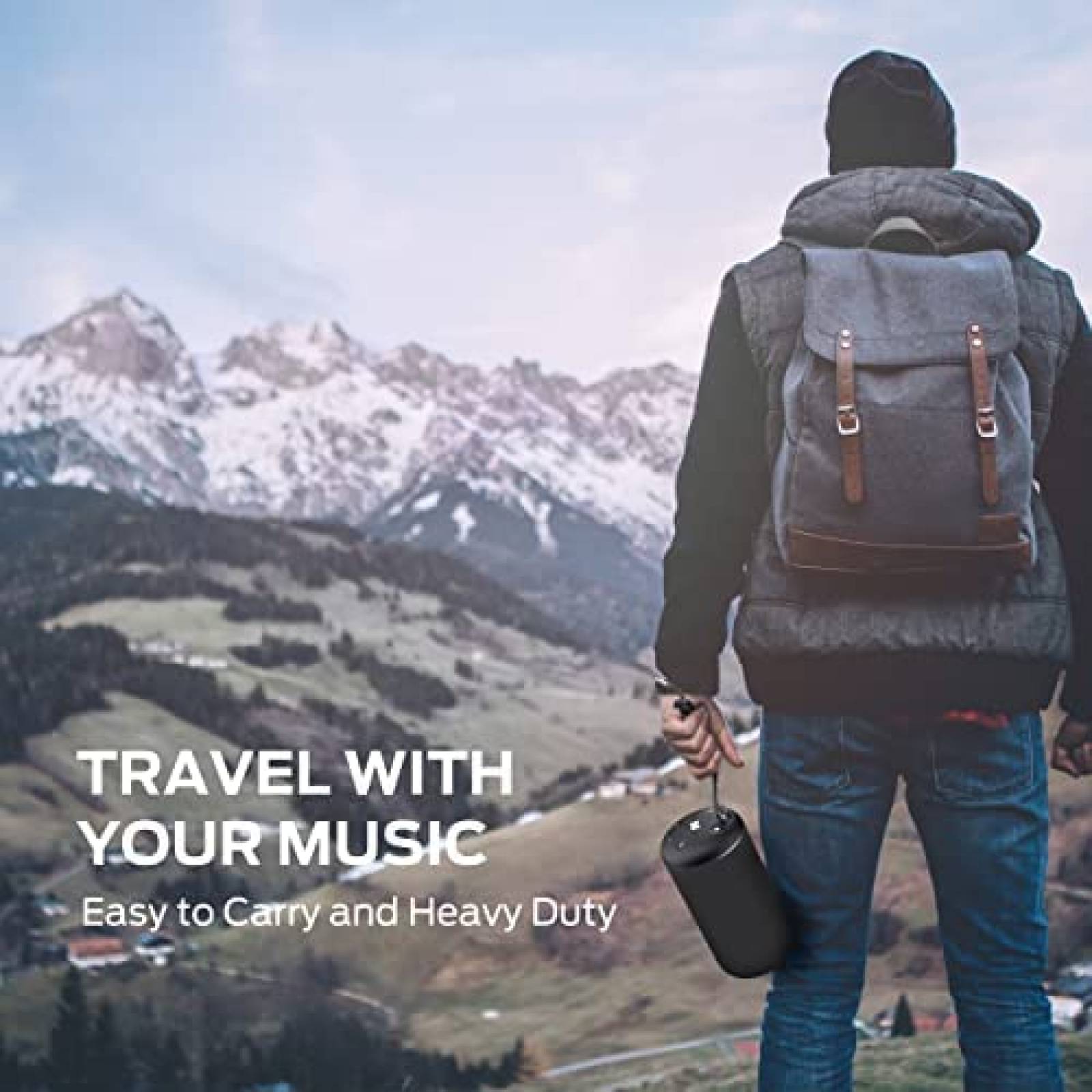 Bocina Portatil Monster S130 Bluetooth 5.3 de 30W -Negro