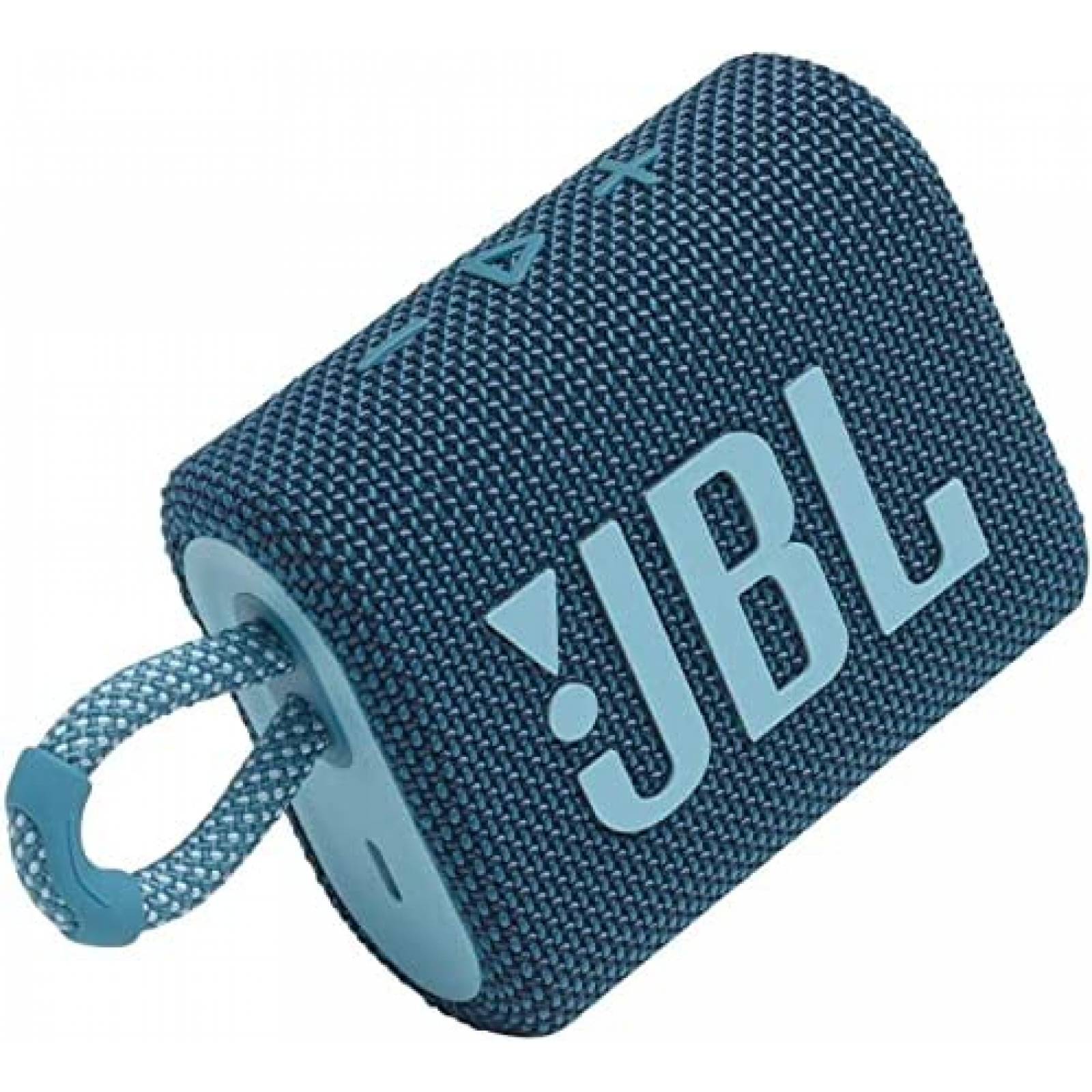 Bocina Bluetooth Portatil JBL Go 3 con Llavero -Azul