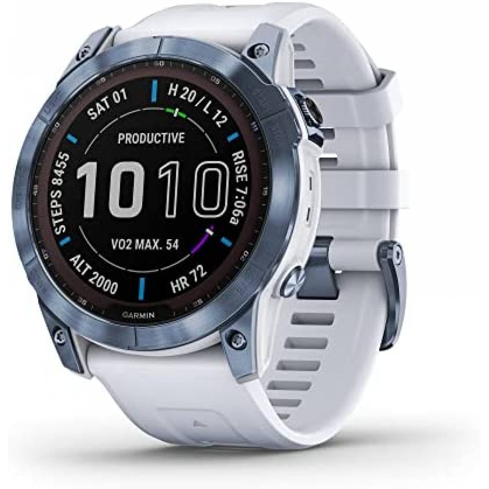 Smartwatch Garmin fenix 7X Sapphire Solar de 1.4'' -Azul
