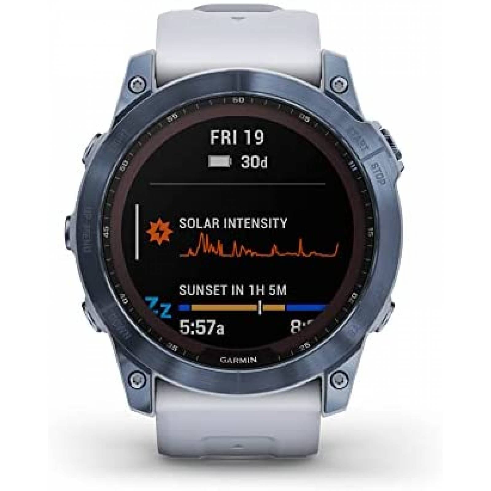Smartwatch Garmin fenix 7X Sapphire Solar de 1.4'' -Azul