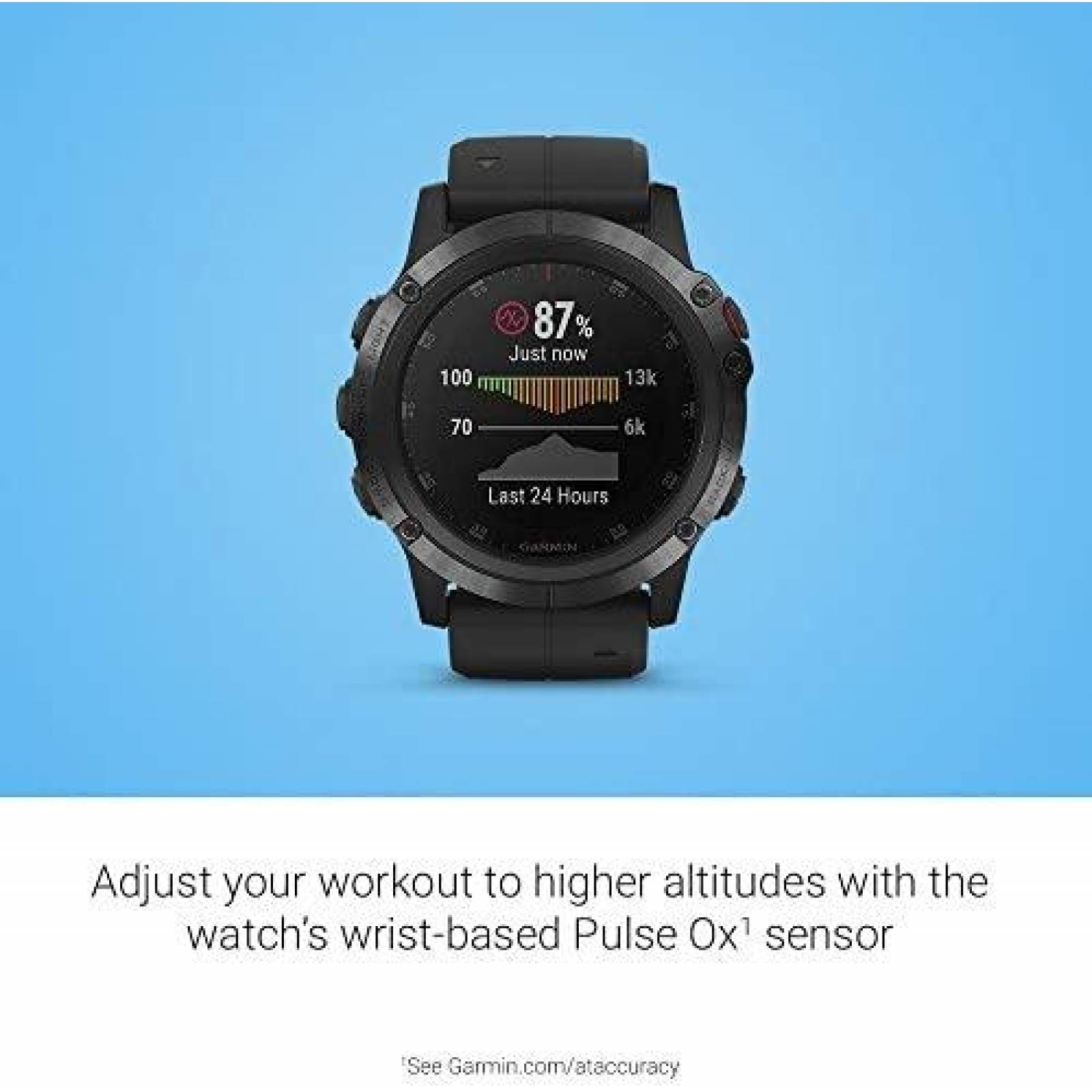 Reloj Deportivo Garmin fenix 5X Plus GPS Multifuncional