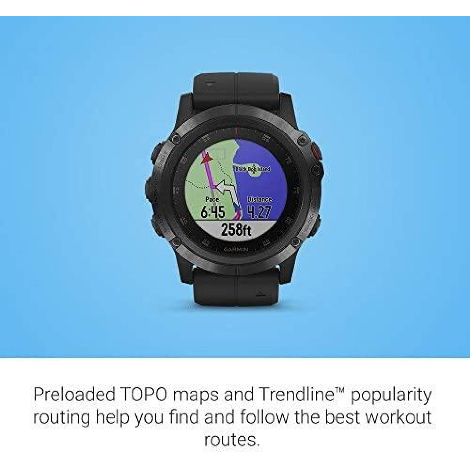 Reloj Deportivo Garmin fenix 5X Plus GPS Multifuncional