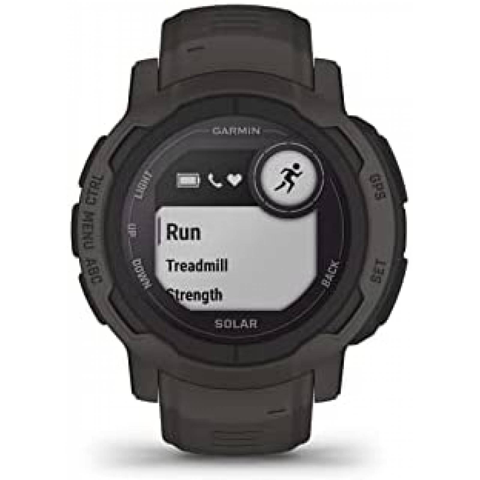 SmartWatch Garmin Instinct 2 Solar Con GPS Carga Solar-Negro