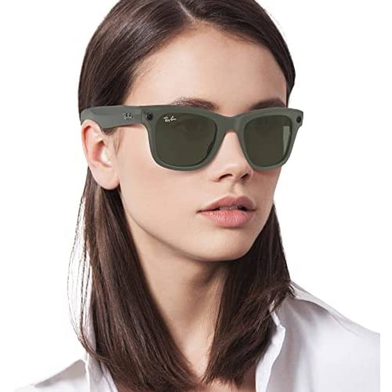 Lentes Inteligentes Ray-Ban Stories Wayfarer 53mm -Verde