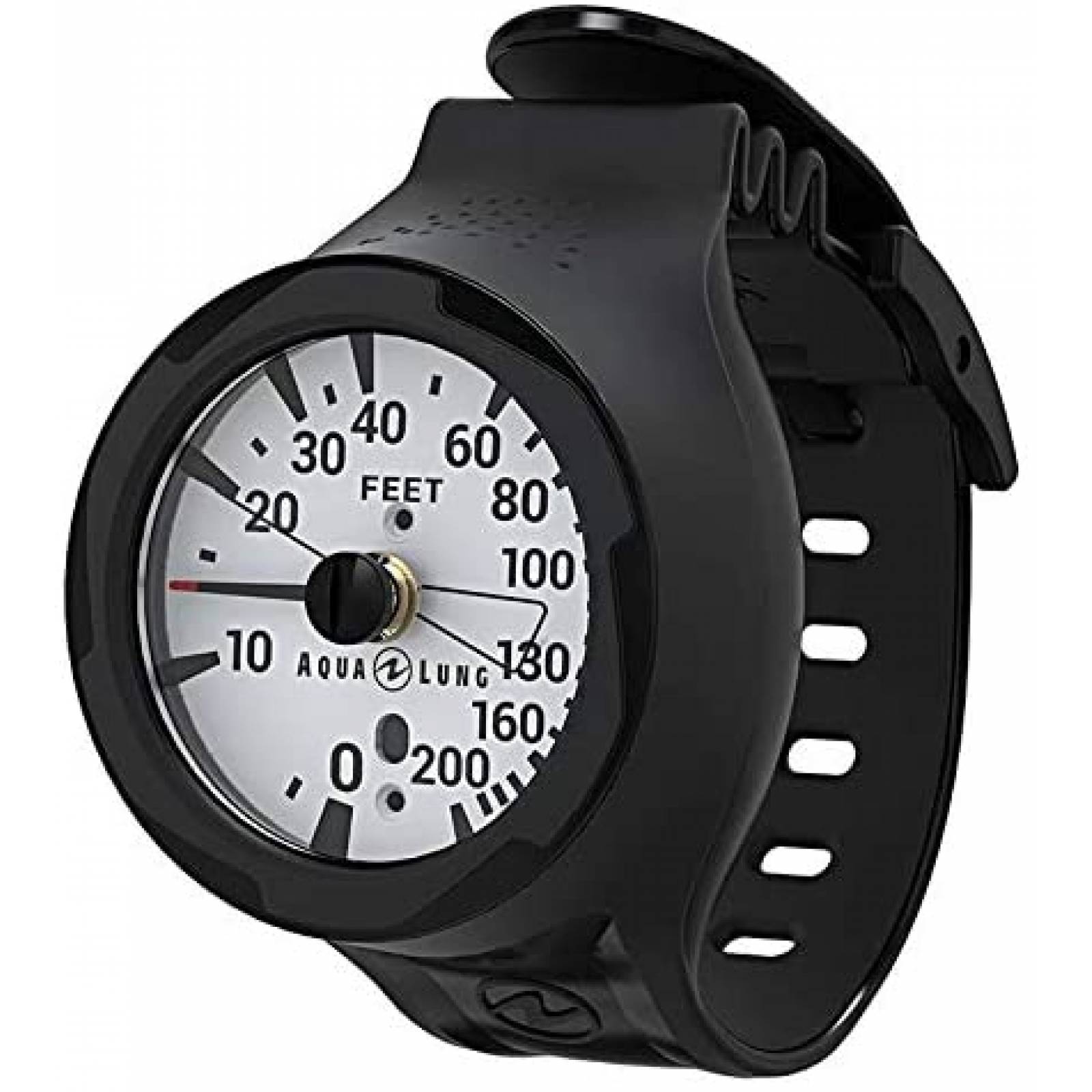 Medido de Profundidad Aqua Lung de 200 Pies -Negro