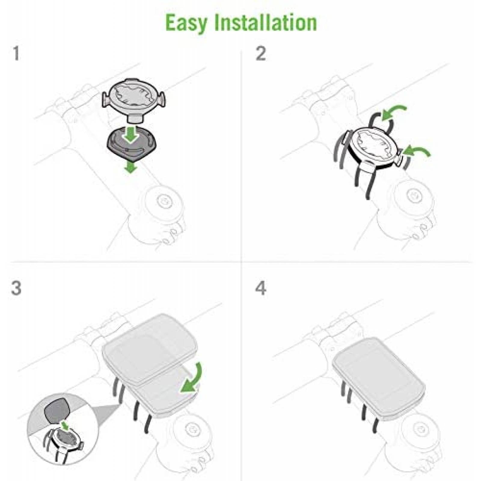 Computador Bicicleta Bryton GPS Satelite 2" Bluetooth -Negro