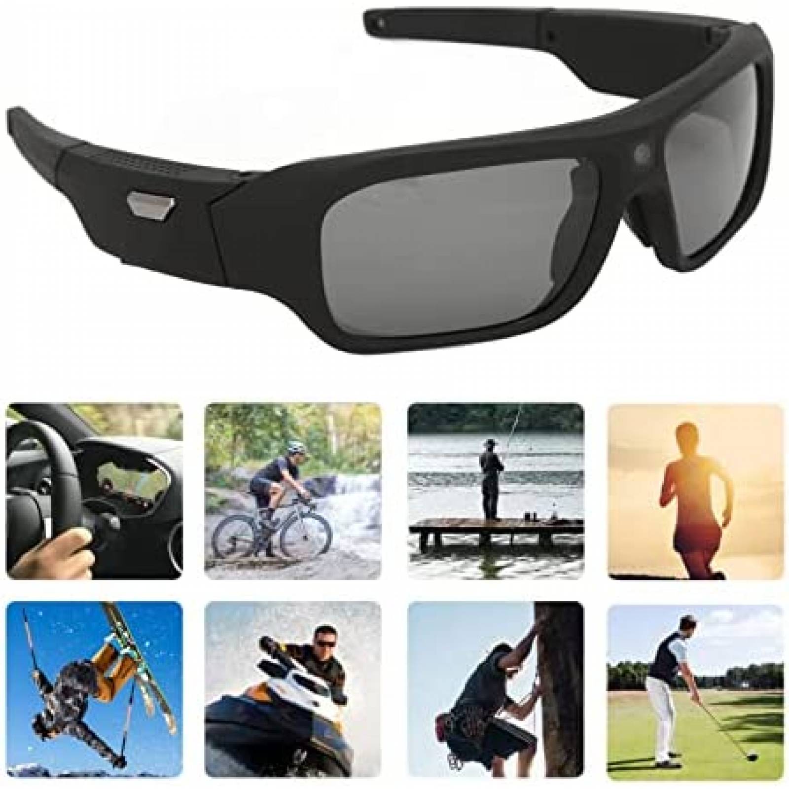 Lentes Smart ASHATA Con camara Para Grabacion de Video