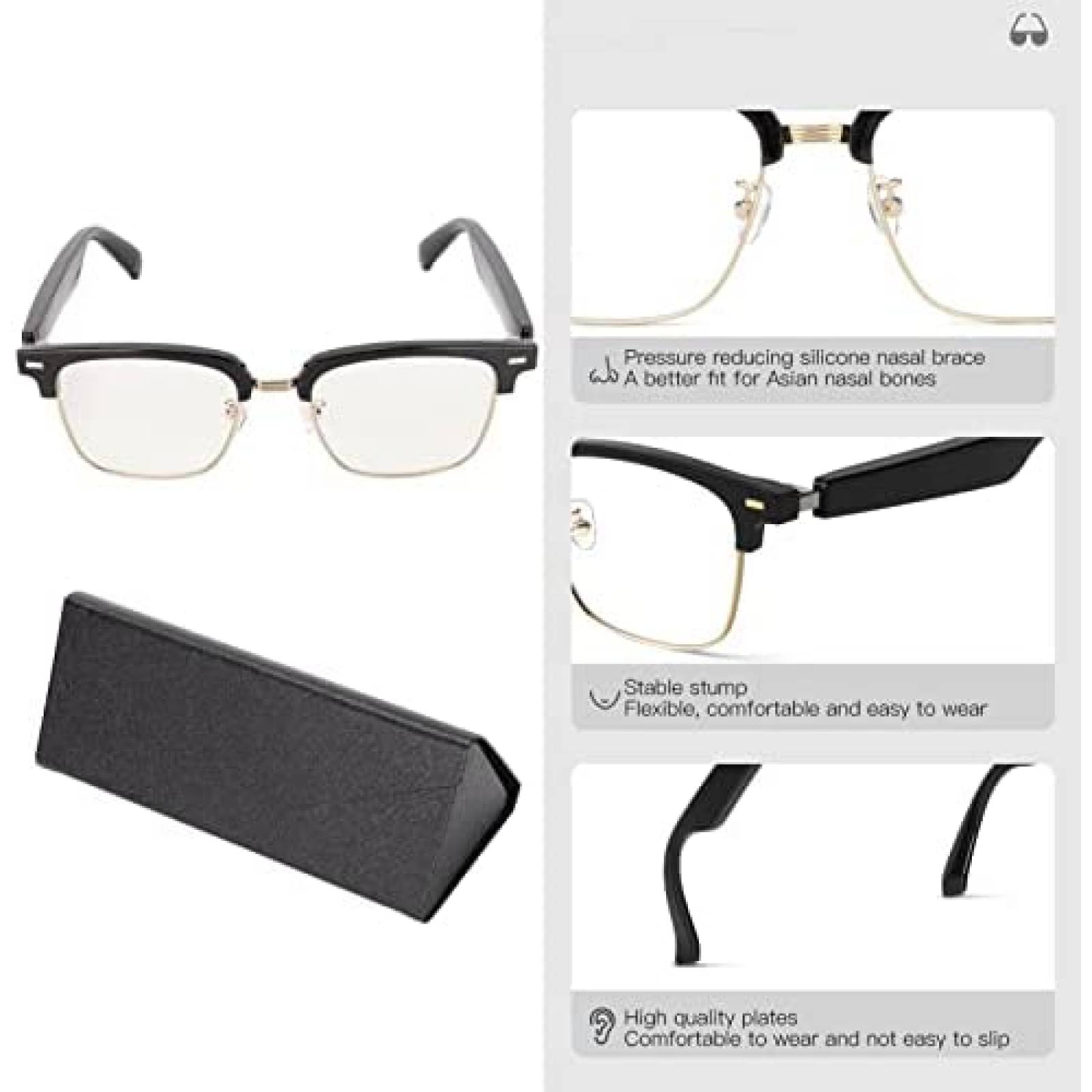 Lentes Smart Yoidesu Para Hacer Llamadas y Escuchar Musica