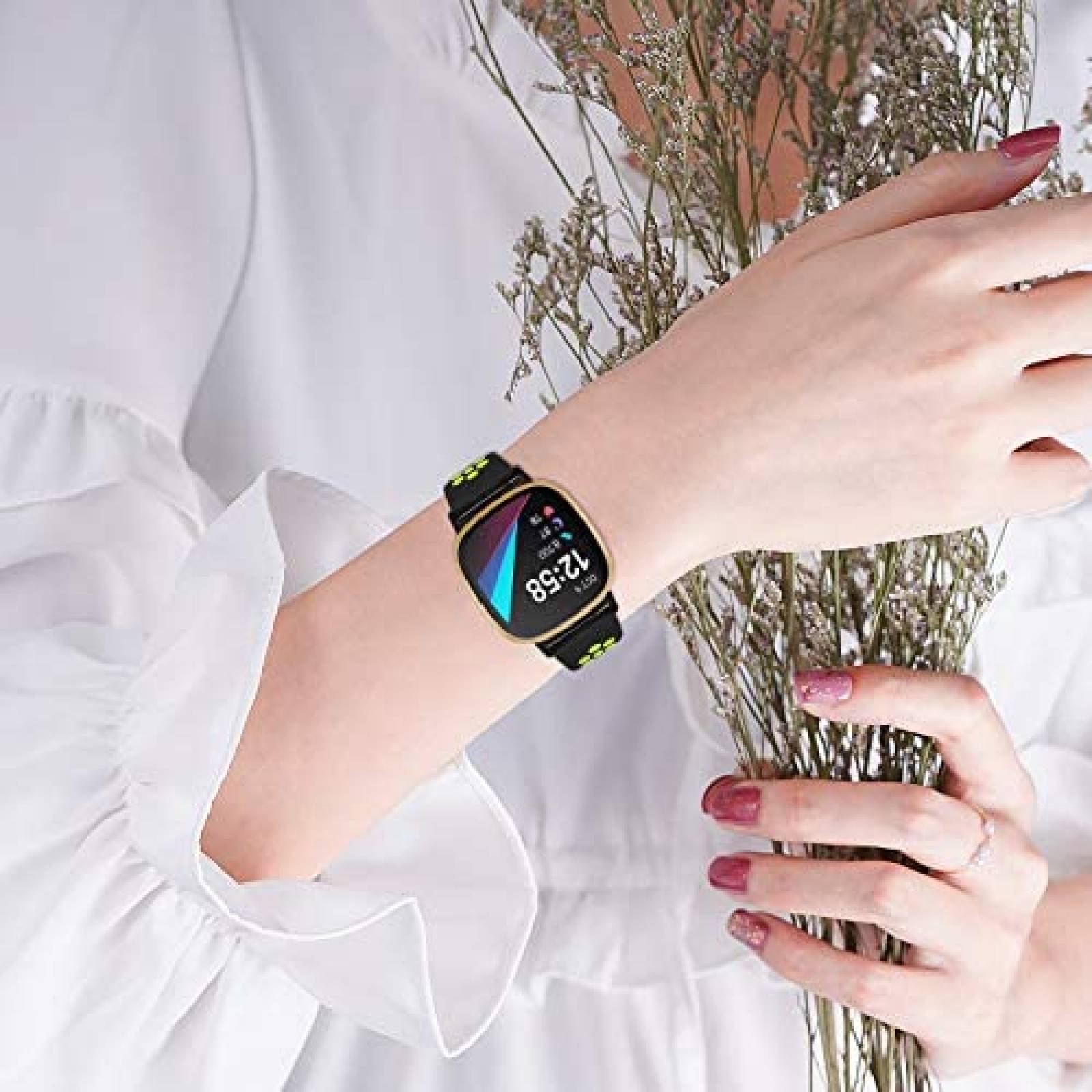 Correa smartwatch iHillon FitBit Versa 3 Silicon 4 unidades