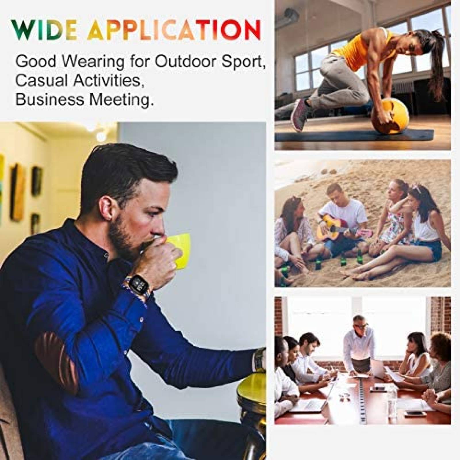 Correa smartwatch Bandmax Bandmax-FBV5643G Bandera LGBT