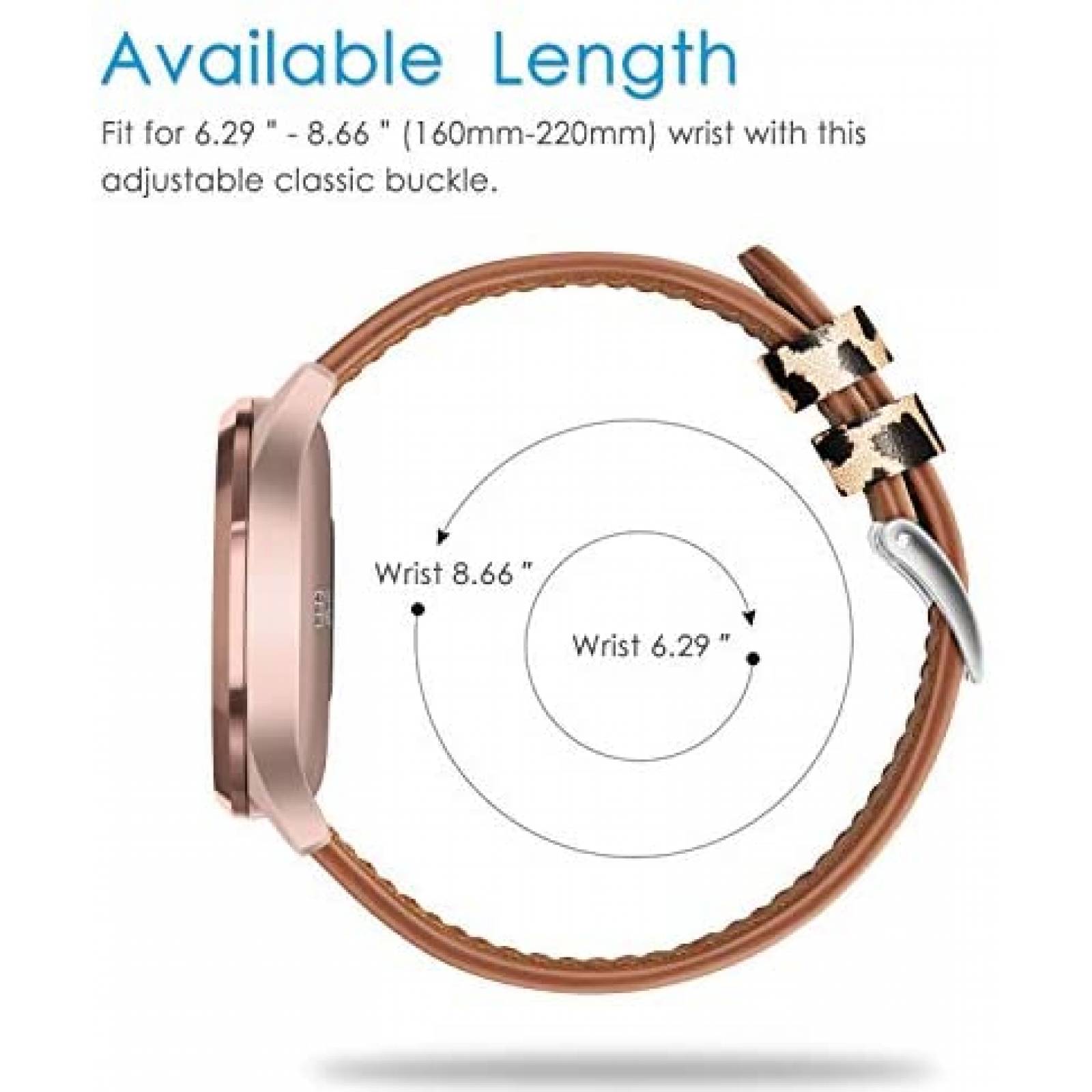 Correa Fintie Compatible Con Garmin Vivoactive 3 -Cafe