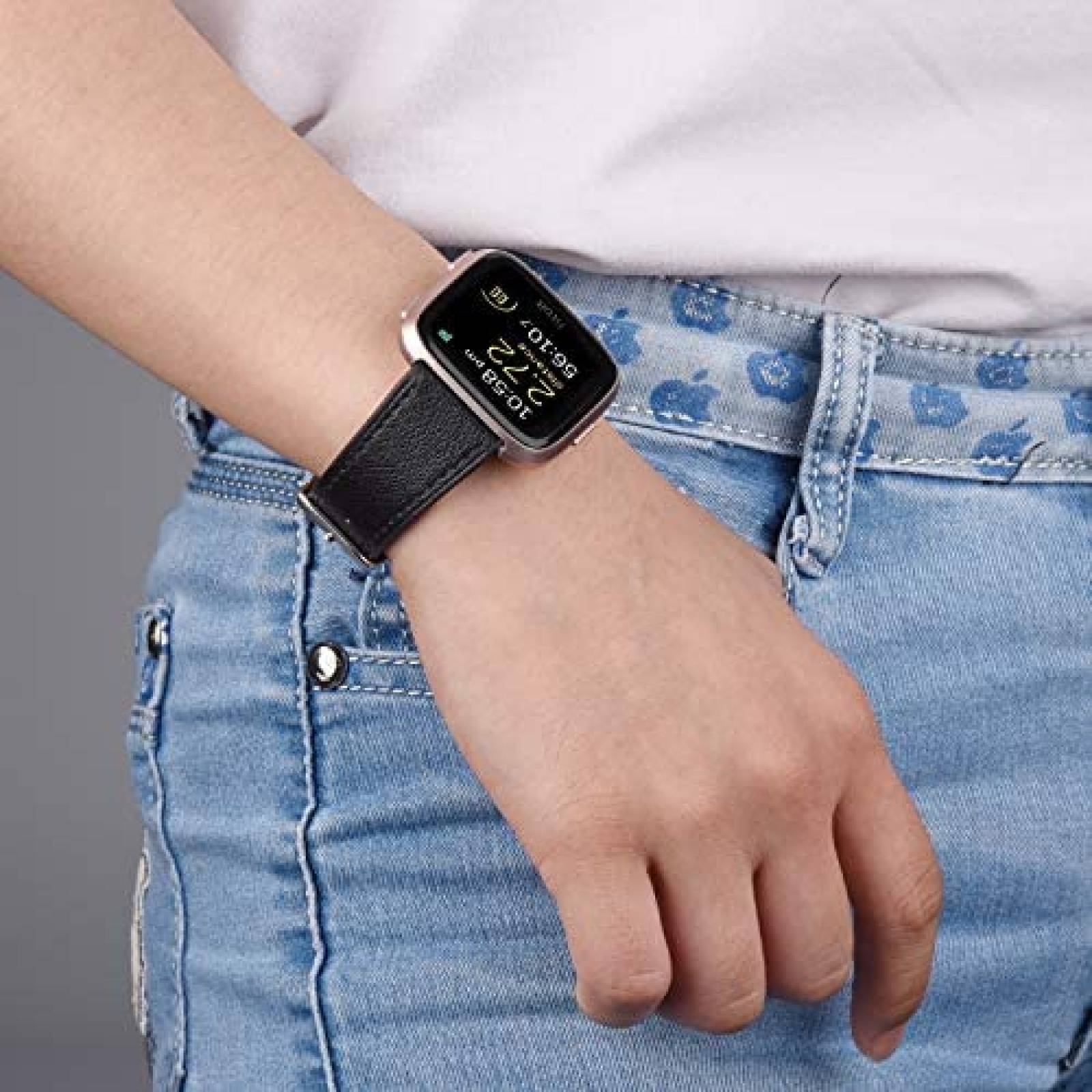 Correa smartwatch Mugust Fitbit Versa 2 Compatible 2unidades