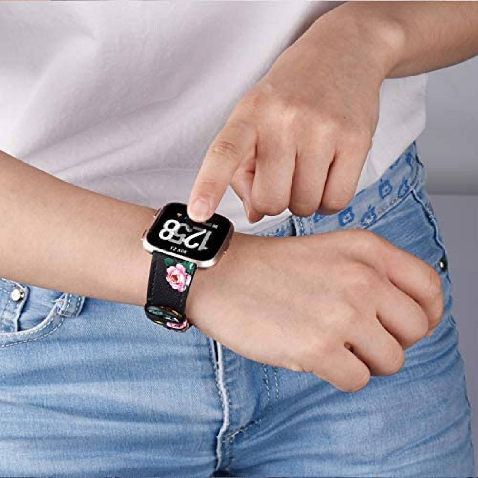 Correa smartwatch Mugust Fitbit Versa 2 Compatible 2unidades