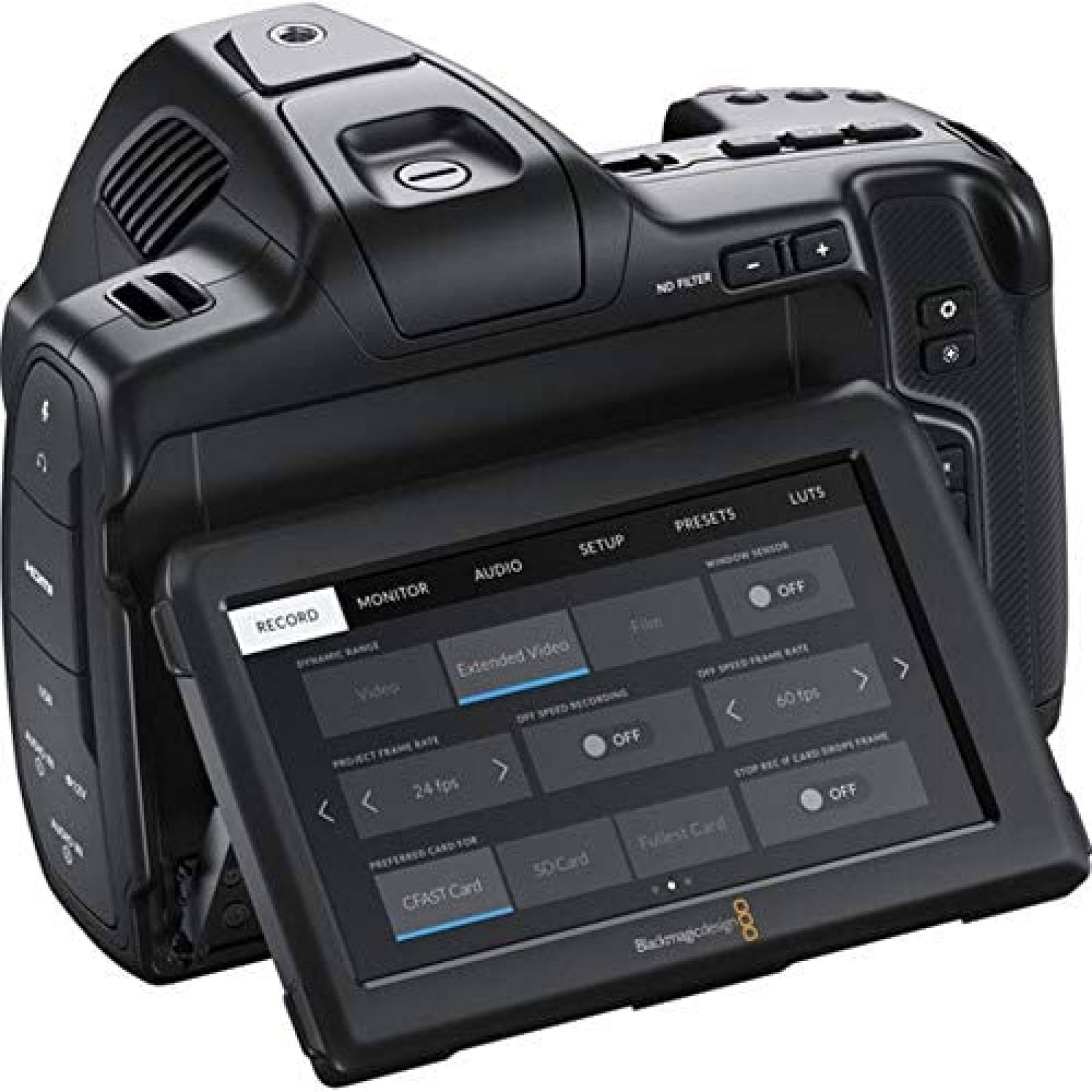Camara de bolsillo Blackmagic Design CINECA 6k -Negro