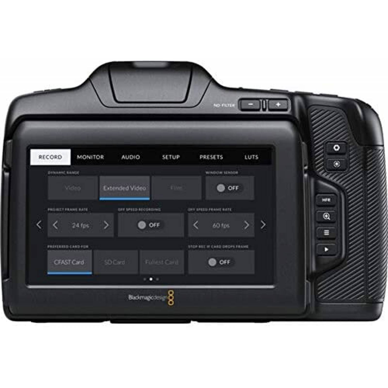 Camara de bolsillo Blackmagic Design CINECA 6k -Negro
