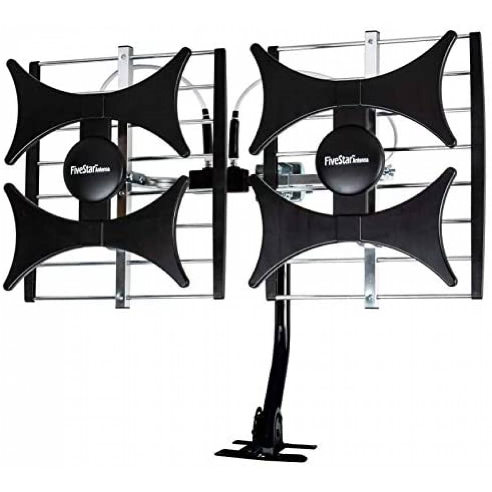 Antena amplificada Five Star HDTV de 4V multidireccional