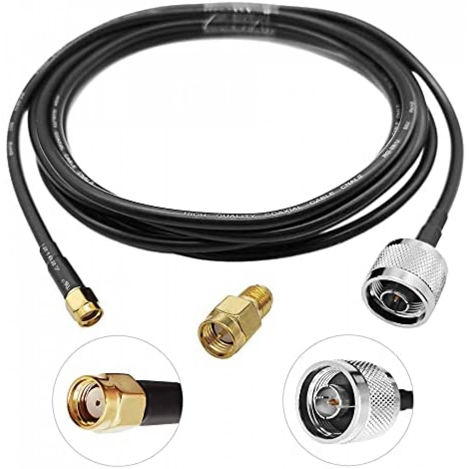 Antena Tenmory ADS-B de doble banda de 1090 MHz tipo N