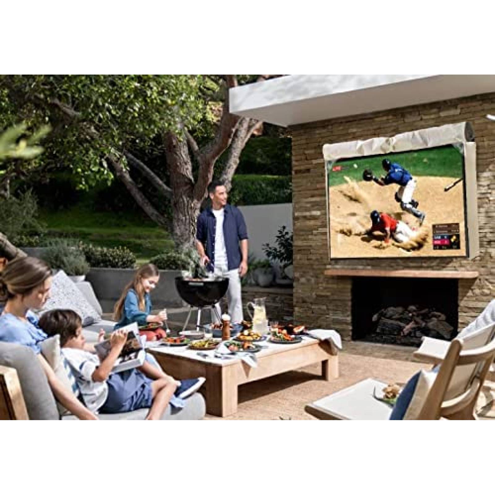 Funda de TV IC ICLOVER para exteriores 40 a 43" impermeable