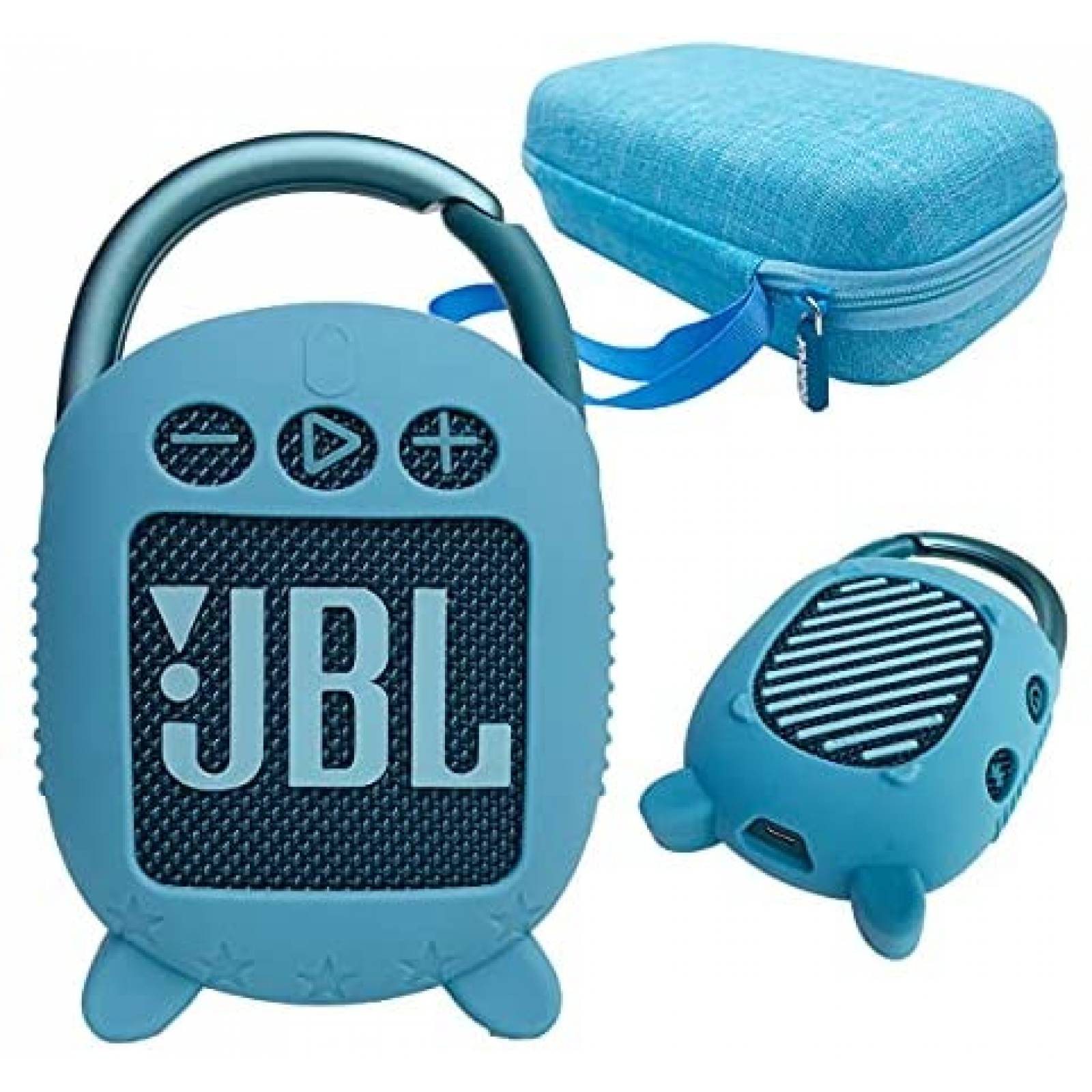 Estuche Rigido JCHPINE para Bocina JBL Clip 4 -Azul