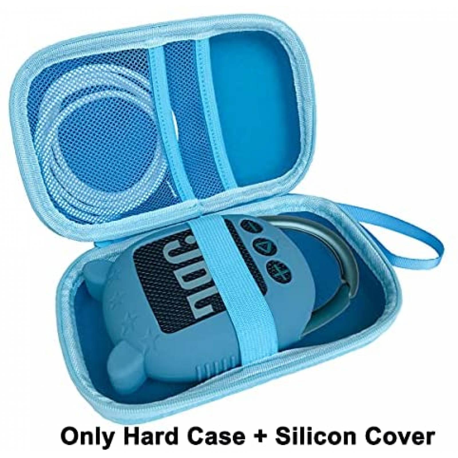 Estuche Rigido JCHPINE para Bocina JBL Clip 4 -Azul
