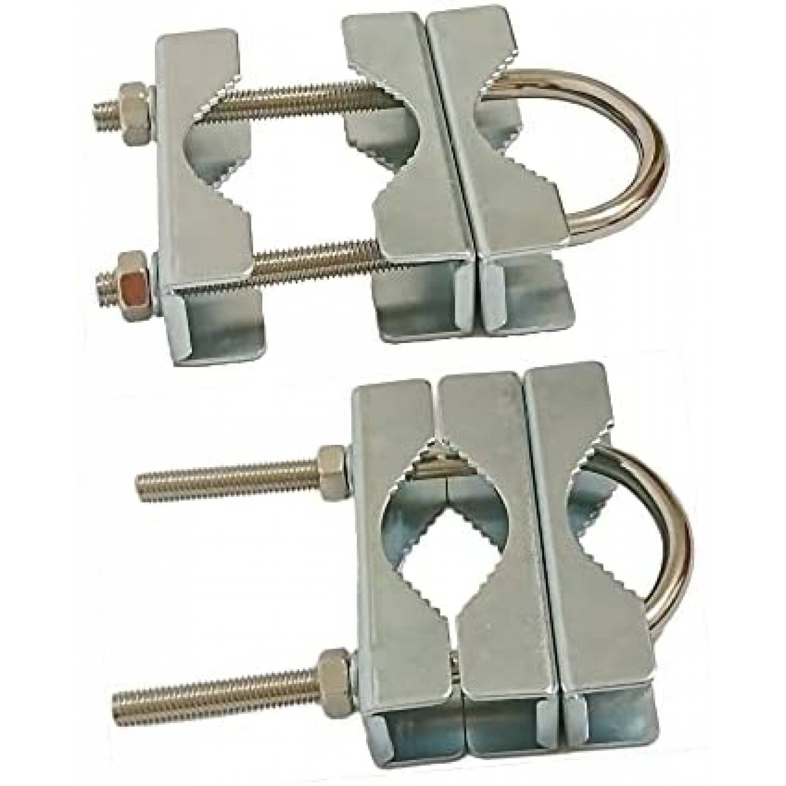 Abrazadera de mastil UngSung de doble antena Vpatron corto