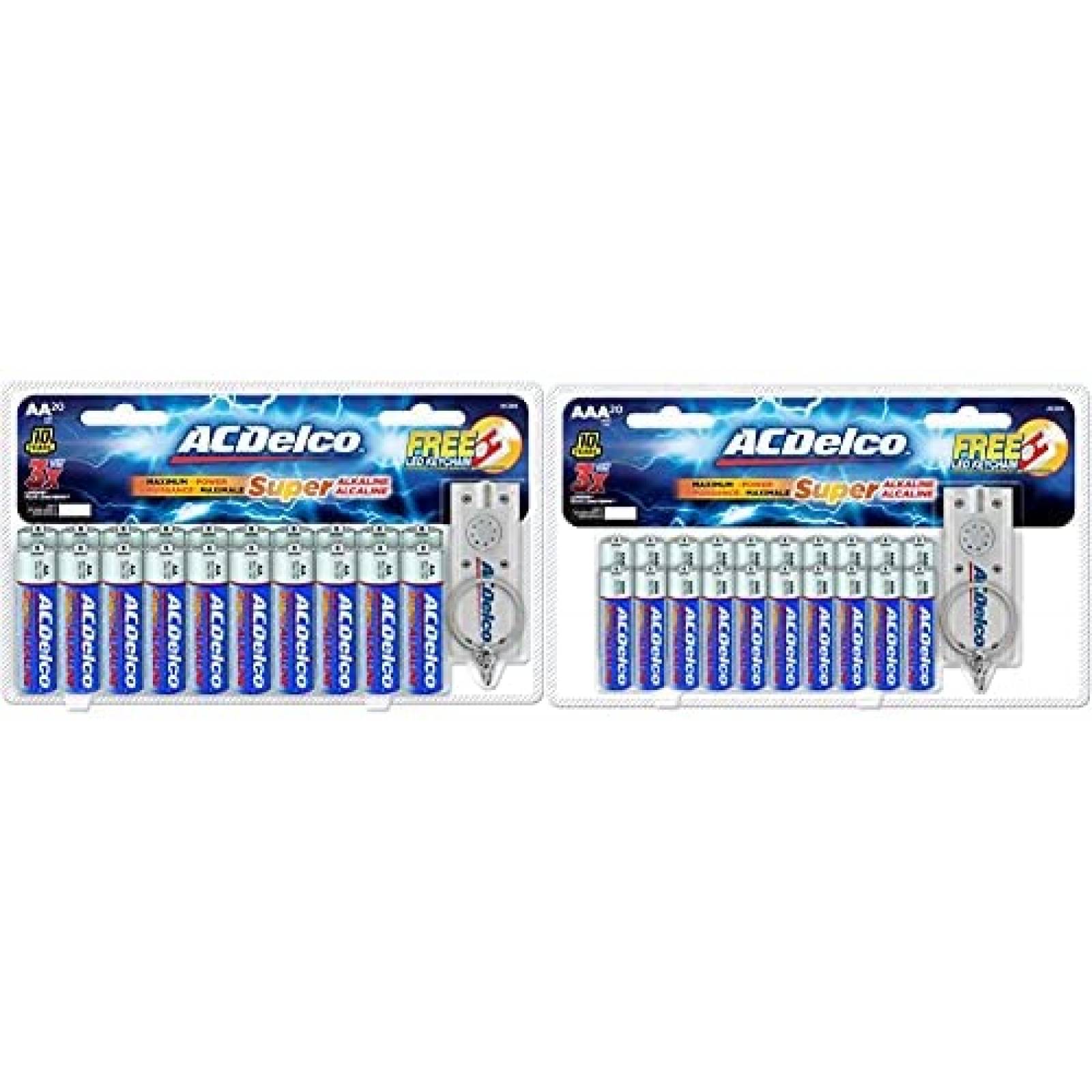 Baterias Powermax USA AAA Alcalina 10 años 20 unidades -Azul