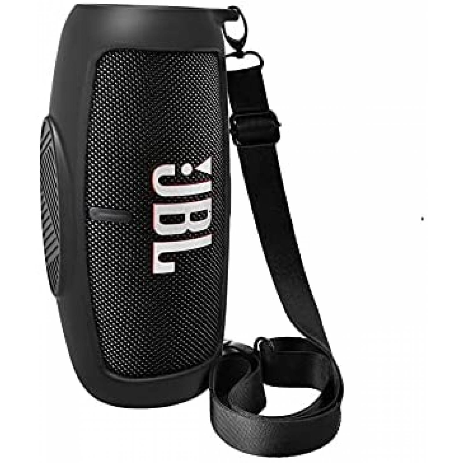 Funda LTGEM de Silicona para Bocina JBL Charge 5 -Negro