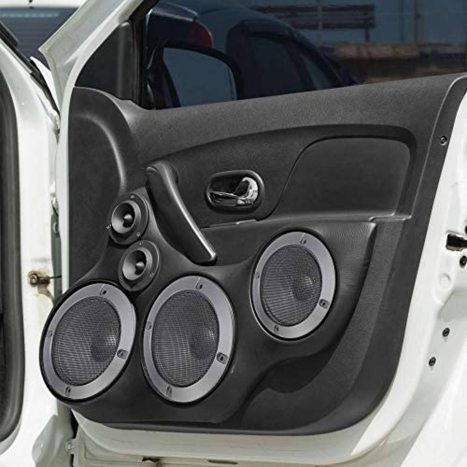 Subwoofer parrilla X AUTOHAUX 2pzs 4" cubierta de altavoz