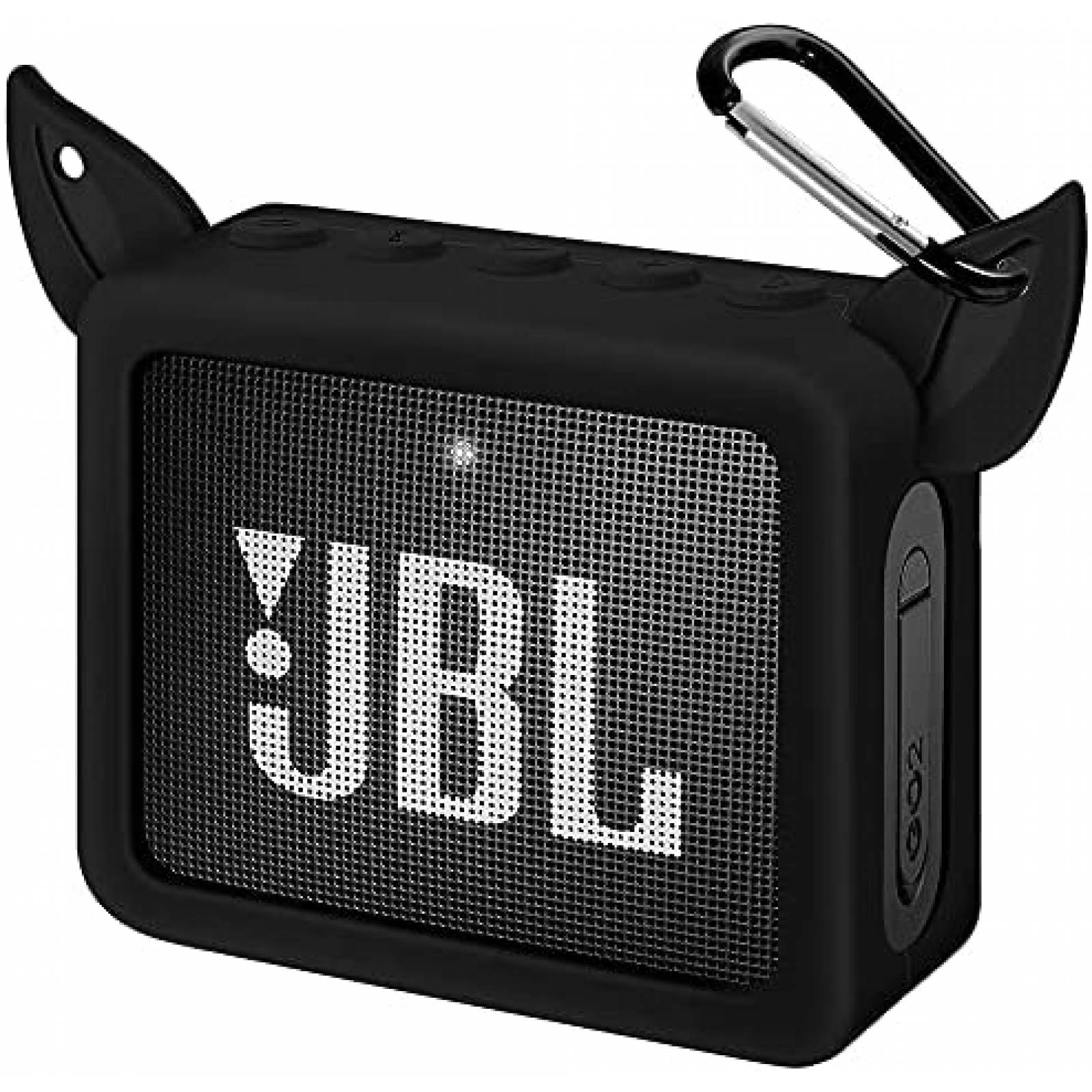 Funda Generico Impermeable Compatible Con JBL GO2 -Negro